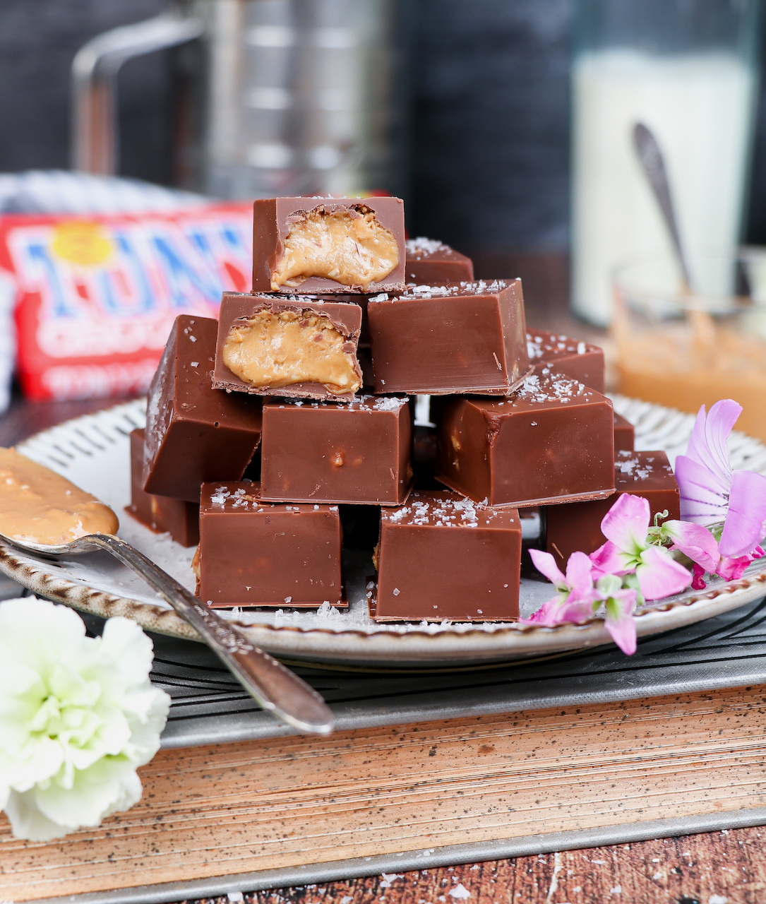 Homemade Milk Chocolate PB Cups